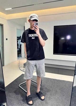 Givenchy Paris Black Short Sleeve T-Shirt view 5