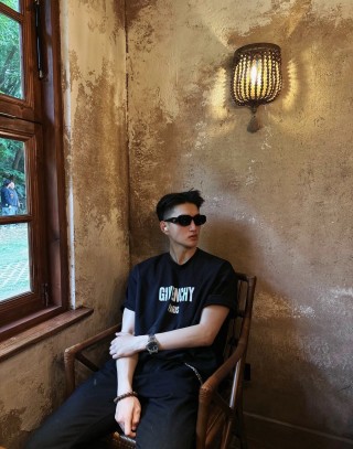 Givenchy Paris Black Short Sleeve T-Shirt view 7