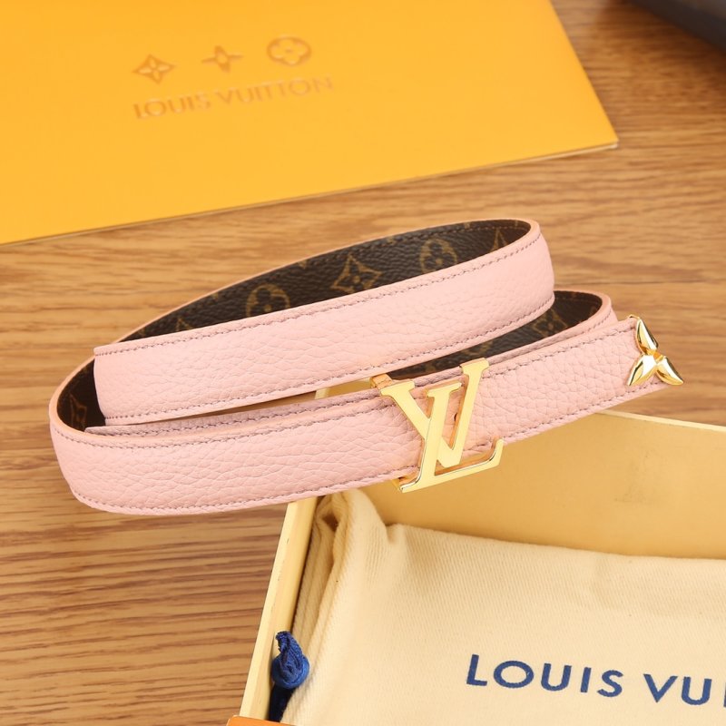 Louis Vuitton Iconic Reversible Belt Pink Leather 20mm view