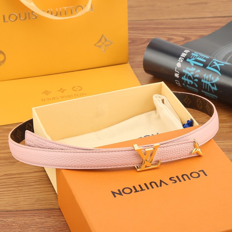 Louis Vuitton Iconic Reversible Belt Pink Leather 20mm view
