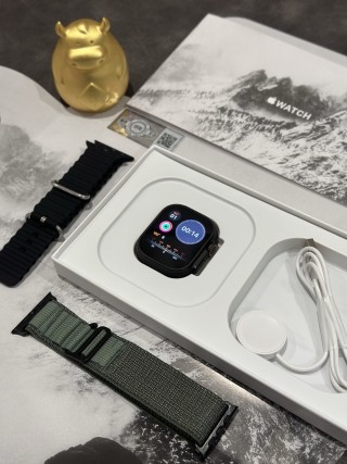 Apple Watch Ultra 2 1:1 Replica - Black Sport Band view 10