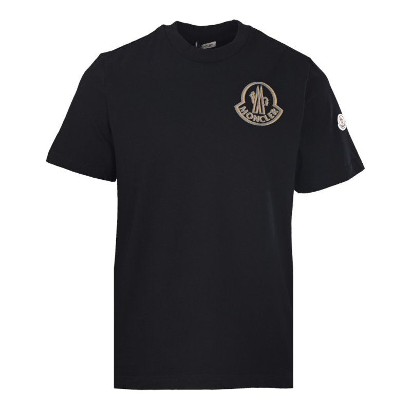 Moncler Classic Logo T-Shirt Black view