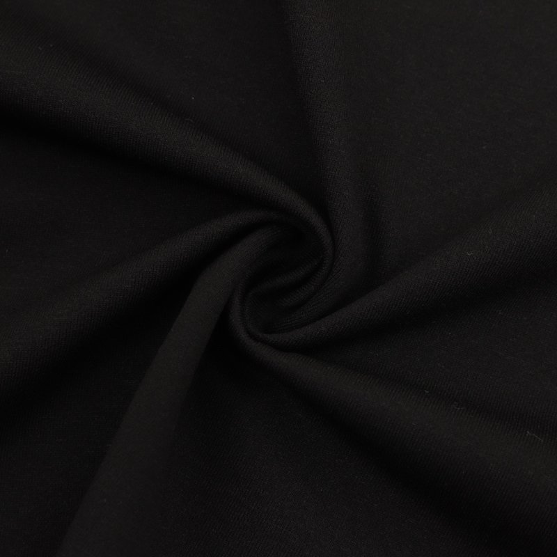 Black Long Sleeve T-Shirt with Embroidered Logo view