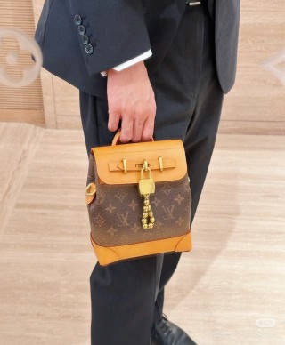 Louis Vuitton Monogram Canvas Brown & Tan Shoulder Bag view 7
