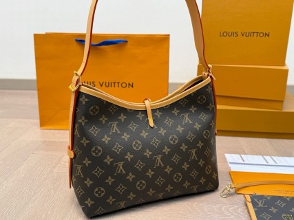 Louis Vuitton Carryall Monogram Canvas Shoulder Bag view 7