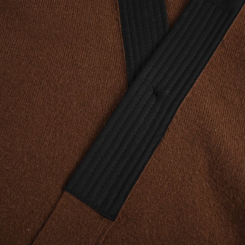 Brown Oversized Knit Cardigan view