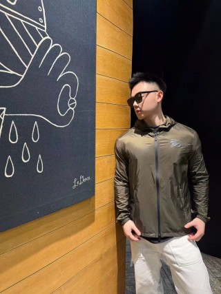 Stone Island Olive Nylon Hooded Jacket view 3