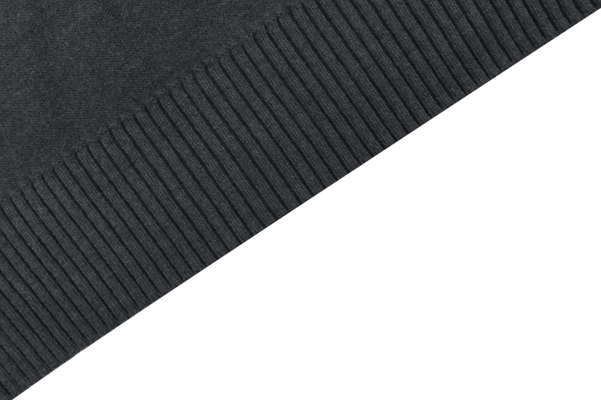 Grey Heart Graphic Knit Cardigan view
