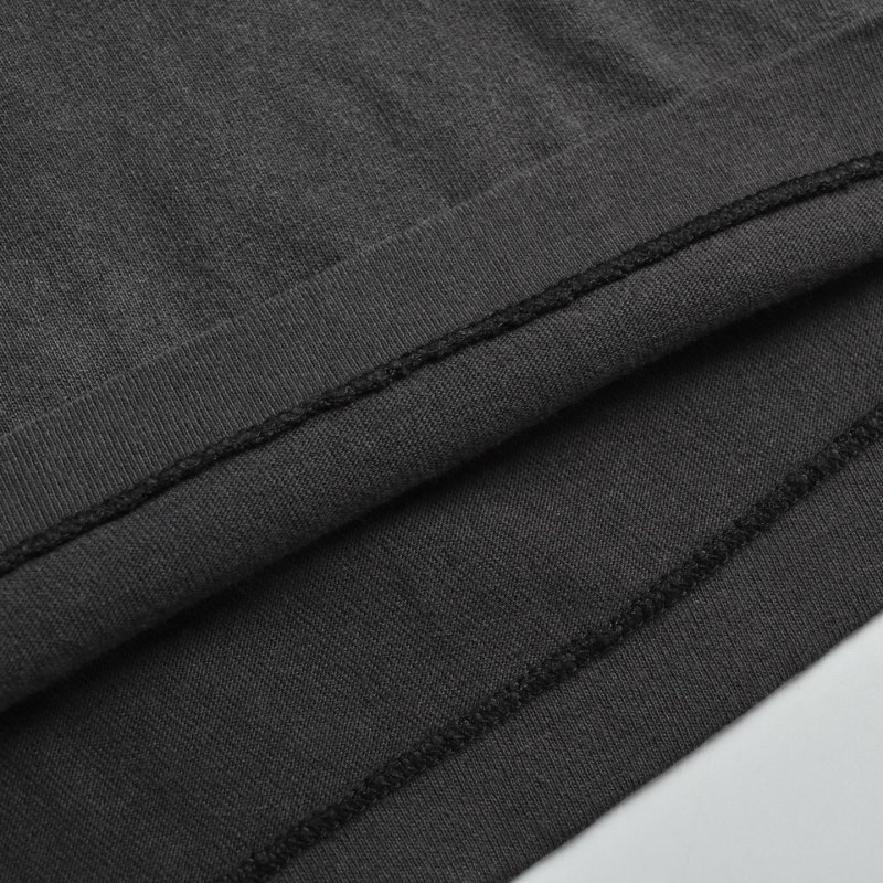 Charcoal Grey Sweatshirt with Blue Graphic Print view