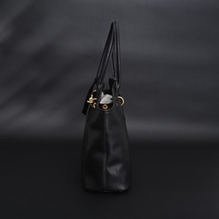 Miu Miu Shell Tote Bag Black view 5