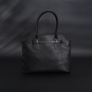 Miu Miu Shell Tote Bag Black view 6