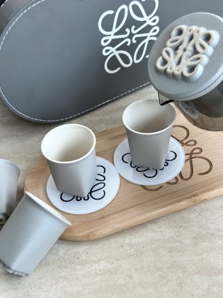 Loewe Portable Travel Tea Set - Grey view 2