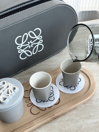 Loewe Portable Travel Tea Set - Grey view 4