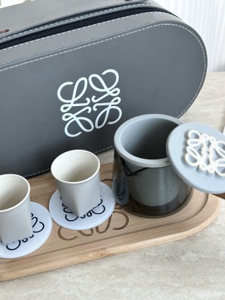 Loewe Portable Travel Tea Set - Grey view 5