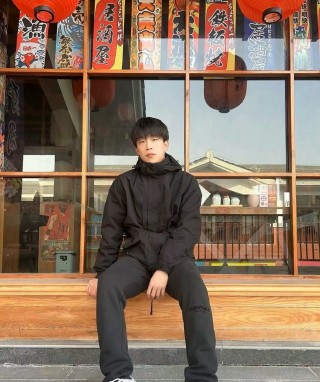 Essentials Black Logo Sweatpants