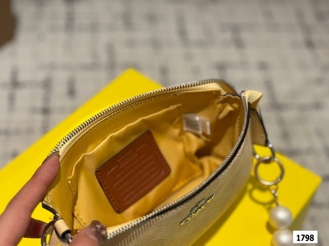 Coach Nolita 19 Crescent Shoulder Bag - Cream view