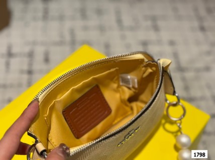 Coach Nolita 19 Crescent Shoulder Bag - Cream view 9