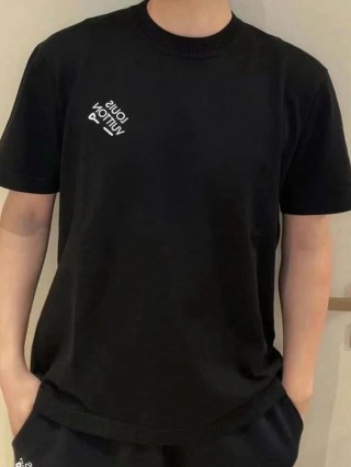 Louis Vuitton Black Logo T-Shirt view 6