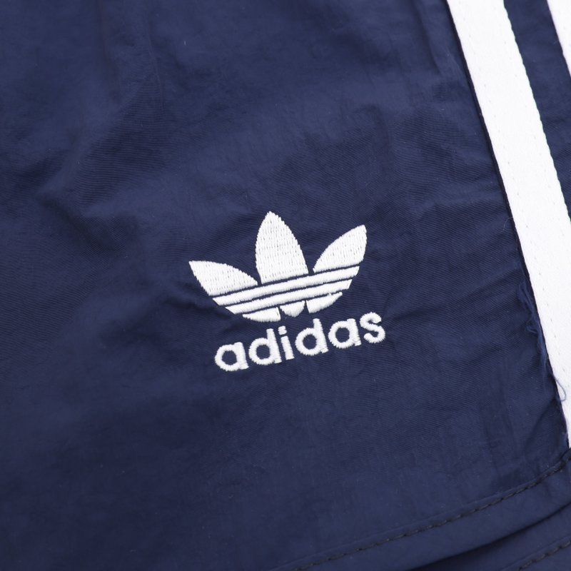 Adidas 3-Stripe Navy Athletic Shorts view