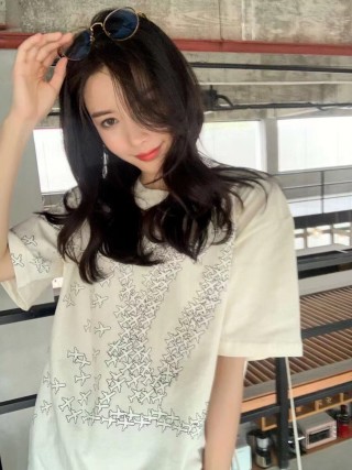 White Graphic Print Short Sleeve T-Shirt view 7
