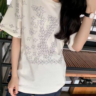 White Graphic Print Short Sleeve T-Shirt view 9
