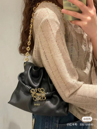 Bottega Veneta Black Intrecciato Chain Shoulder Bag view 6