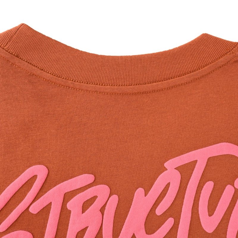 Brown Structure Graphic Short Sleeve T-Shirt view