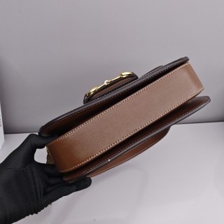 Gucci 1955 Horsebit Saddle Bag Beige/Brown view 8