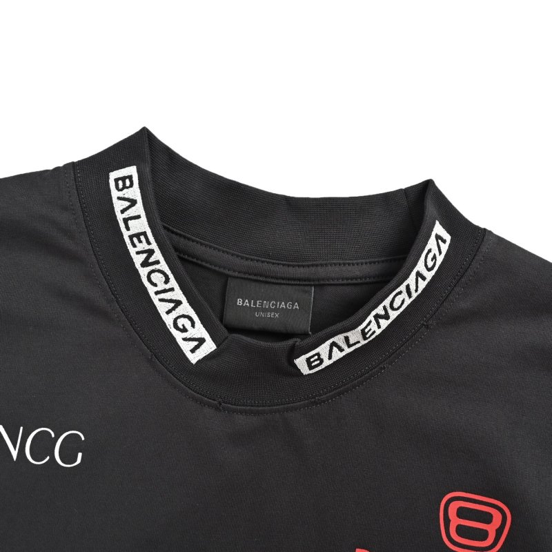 Oversized Black Graphic Print Short Sleeve Tee view