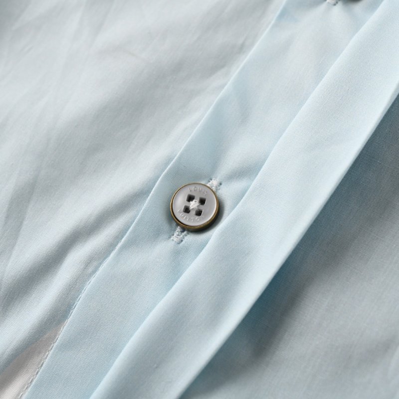 White Oversized Long Sleeve Button-Up Shirt view