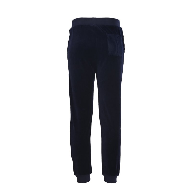 Essentials Navy Velvet Straight-Leg Jeans view