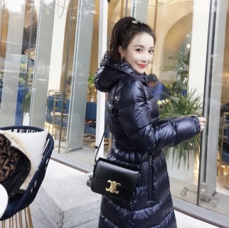 Celine Black Triomphe Shoulder Bag view 5