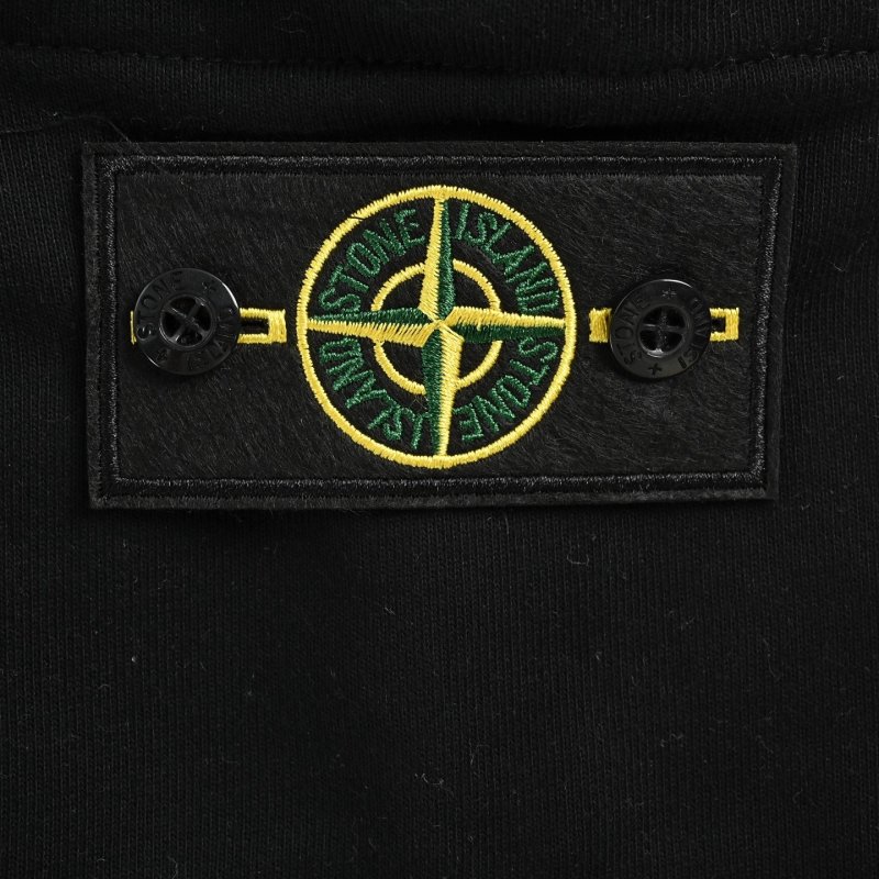 Black Drawstring Shorts with Cargo Pockets view