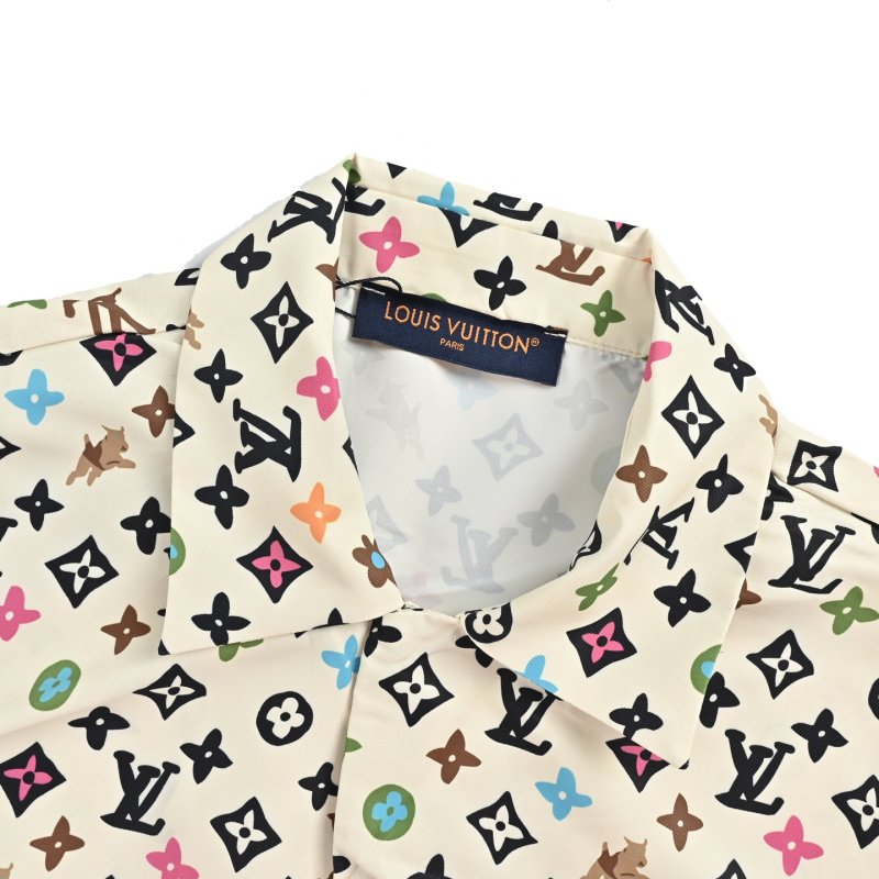 Louis Vuitton Monogram Vacation Shirt Cream view