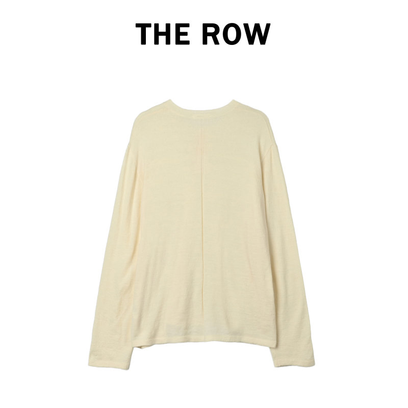 Cream Oversized Knit Sweater view