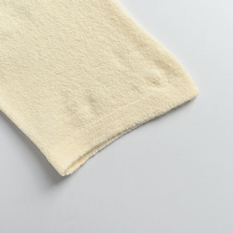 Cream Oversized Knit Sweater view