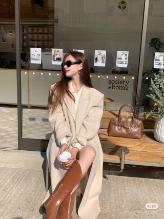 Miu Miu Shell Bag Cognac Brown Leather view 2
