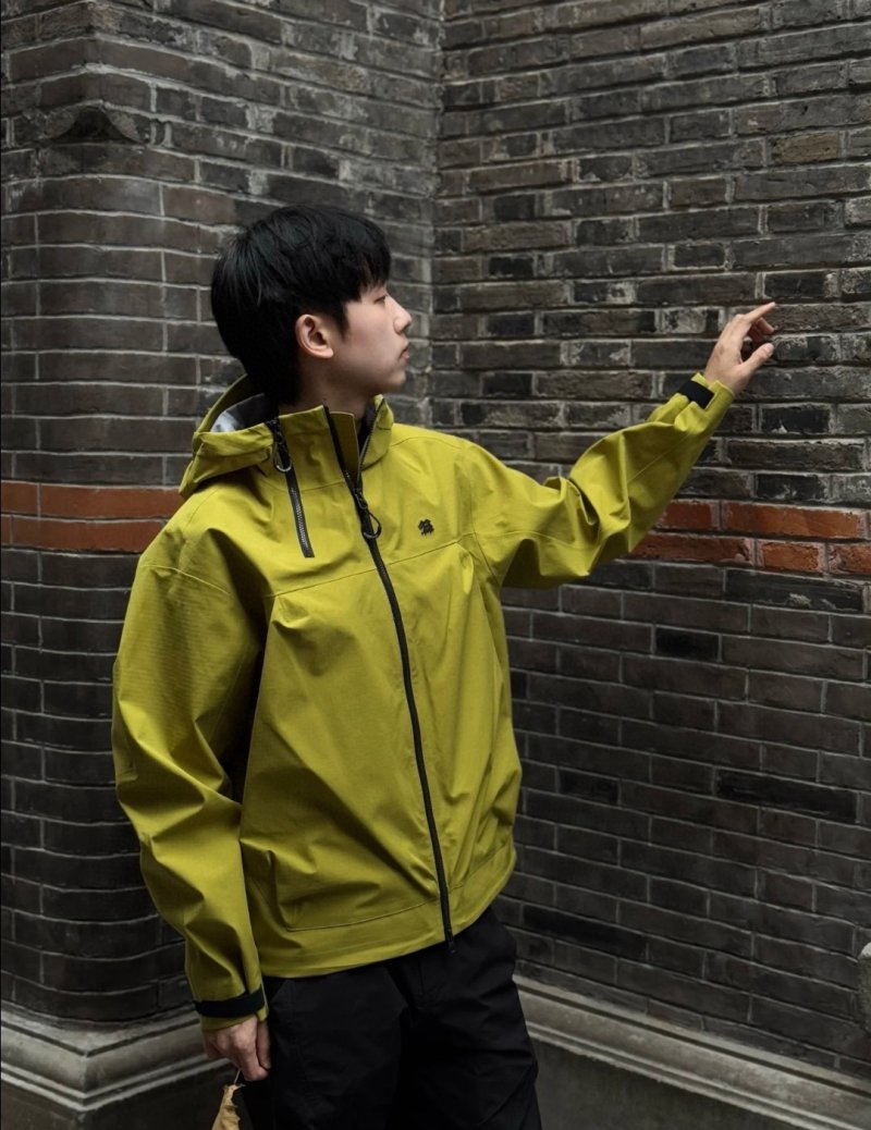 The North Face Yellow Windbreaker Jacket