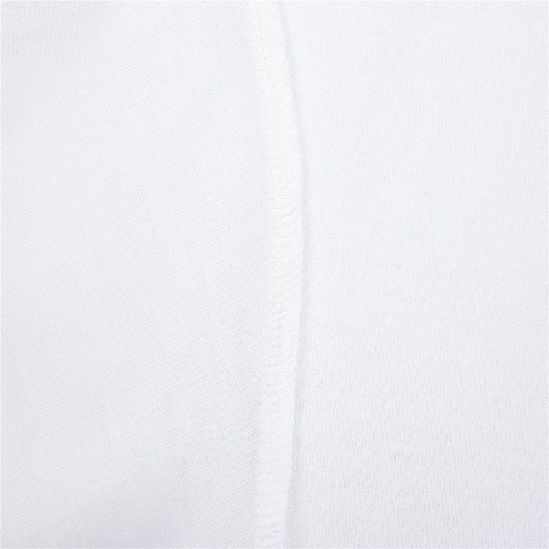 Prada Stripe Block Short Sleeve T-Shirt White Black view