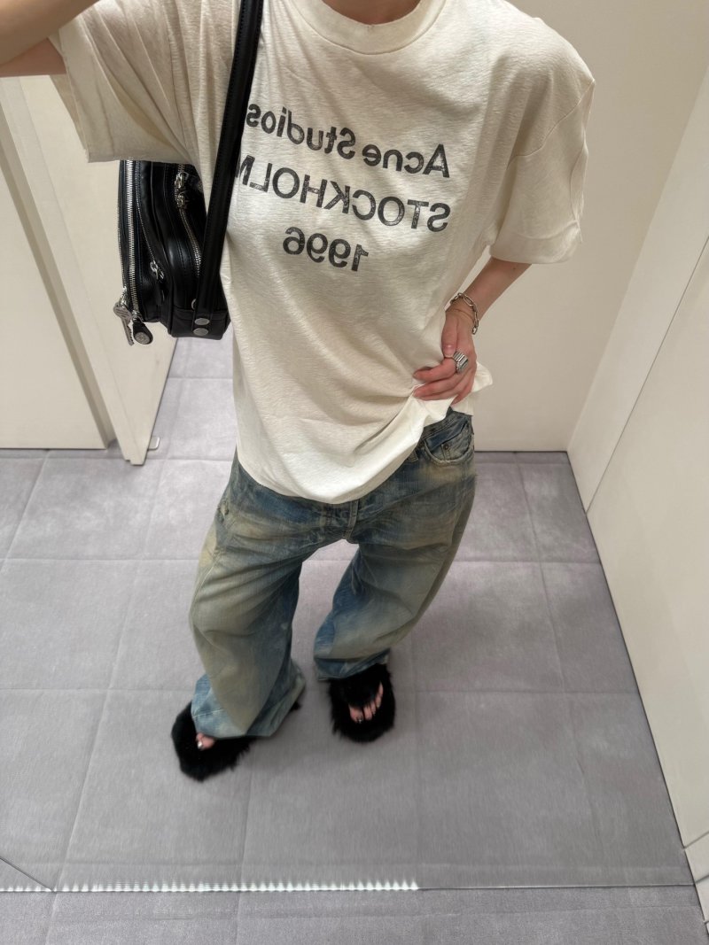 Cream Graphic Print Short Sleeve T-Shirt
