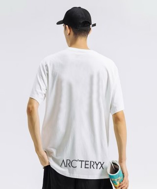 Arc'teryx Bird Logo White T-Shirt view 4