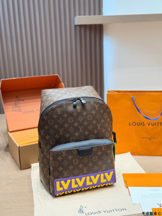 Louis Vuitton Apollo Monogram Backpack Brown view 2