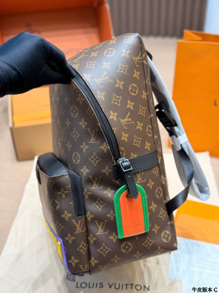 Louis Vuitton Apollo Monogram Backpack Brown view 8