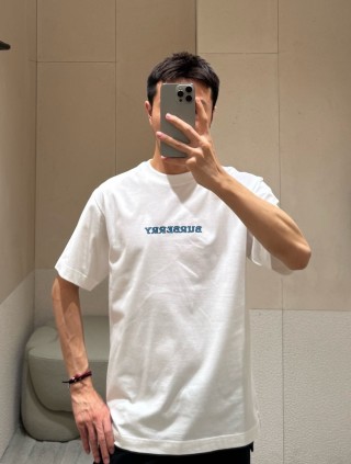 Burberry Logo Cream Short-Sleeve T-Shirt view 2