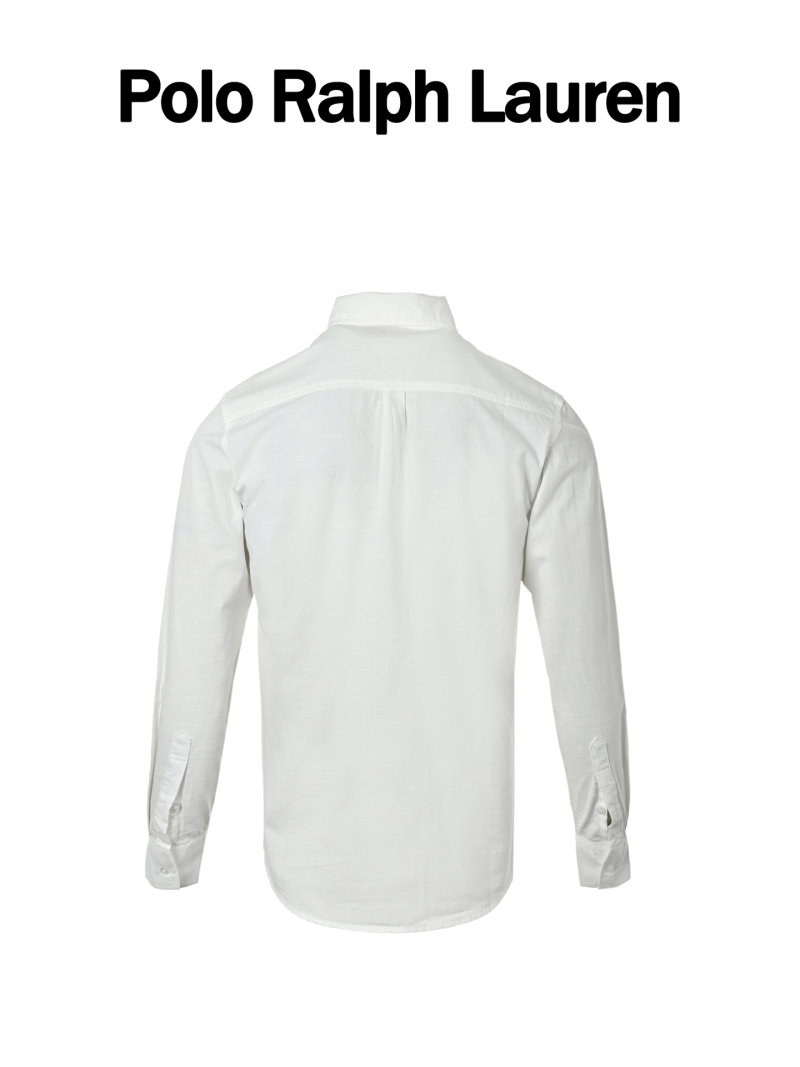 Ralph Lauren Relaxed Fit Cotton Twill Shirt White view