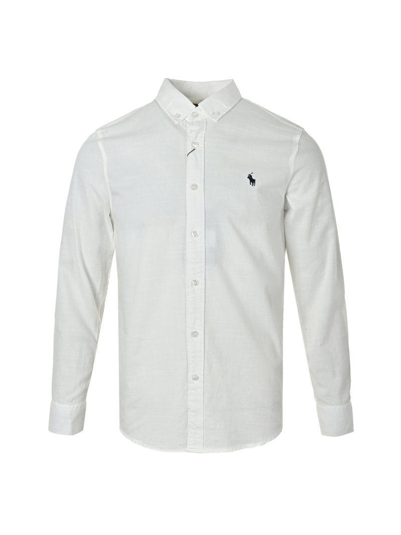 Ralph Lauren Relaxed Fit Cotton Twill Shirt White view