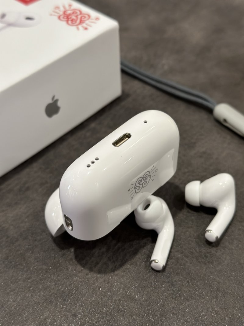Apple AirPods Pro 2 Snake Year Limited Edition Replica Earbuds view