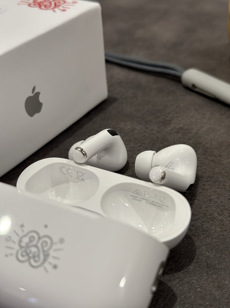 Apple AirPods Pro 2 Snake Year Limited Edition Replica Earbuds view