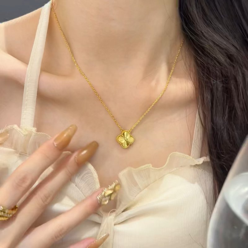 Gold Butterfly Pendant Necklace