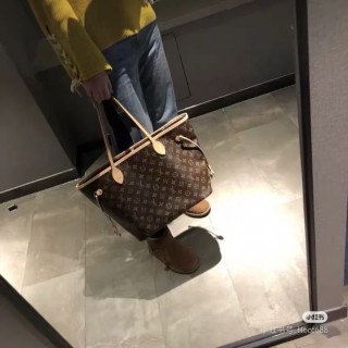 Louis Vuitton Monogram Canvas Backpack Brown view 2
